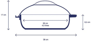 Cookut-La Fabuleuse Poêle à tout faire – 24 cm ou 28 cm