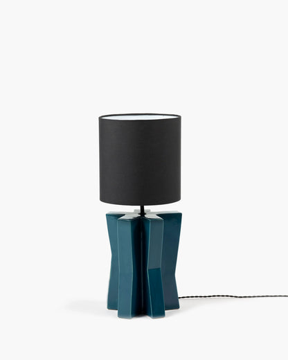 Lampe de table °1 bleue - noire Yucca