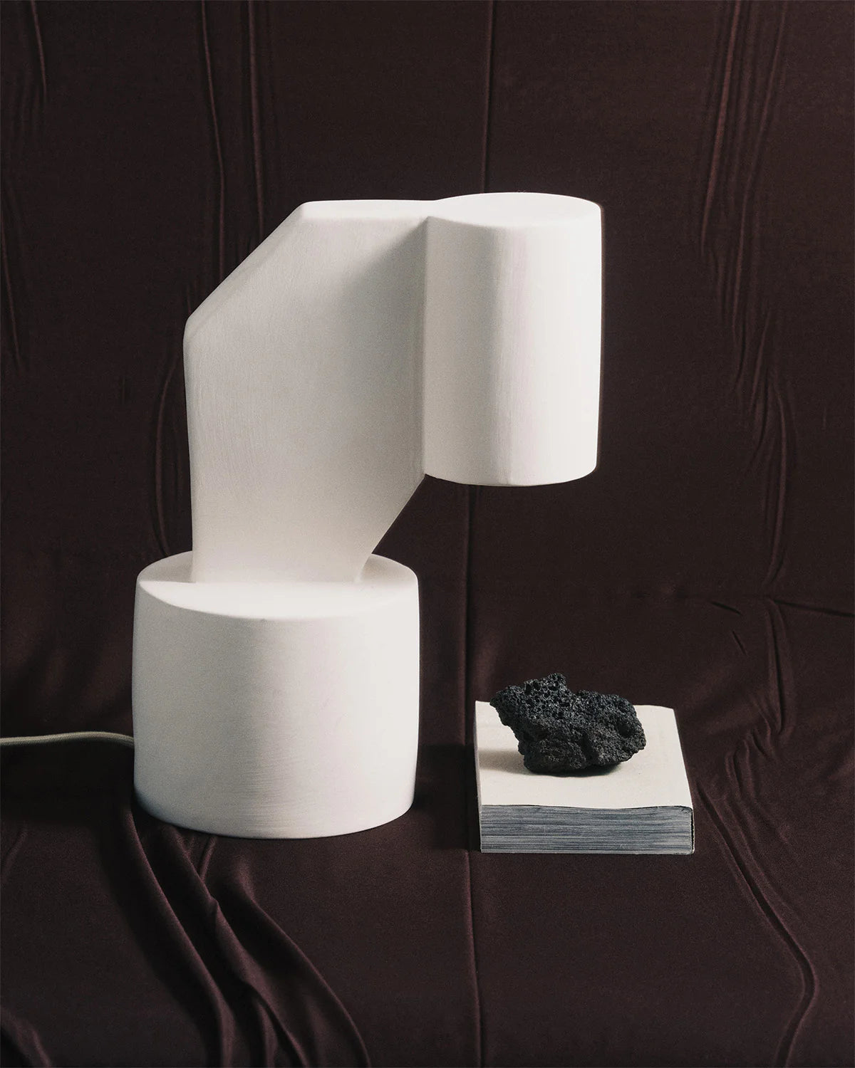 Lampe de table beige Nash