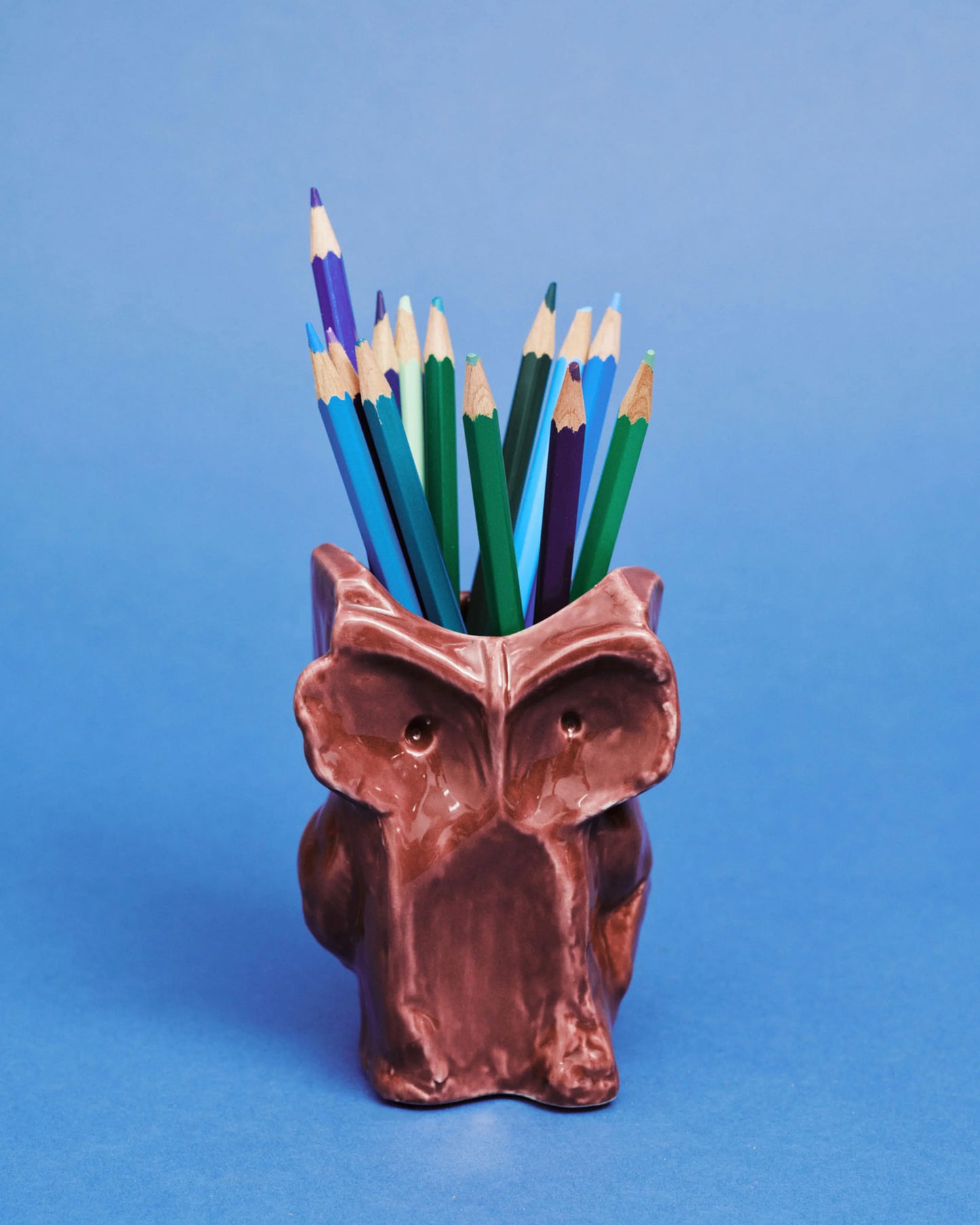 Hibou vase XS After Midnight