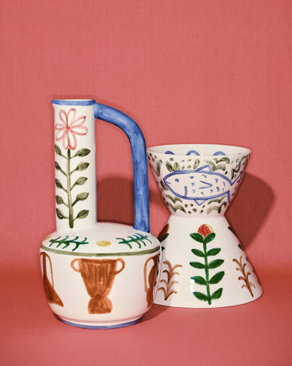 Vase Bijao mix Santiago De Borja