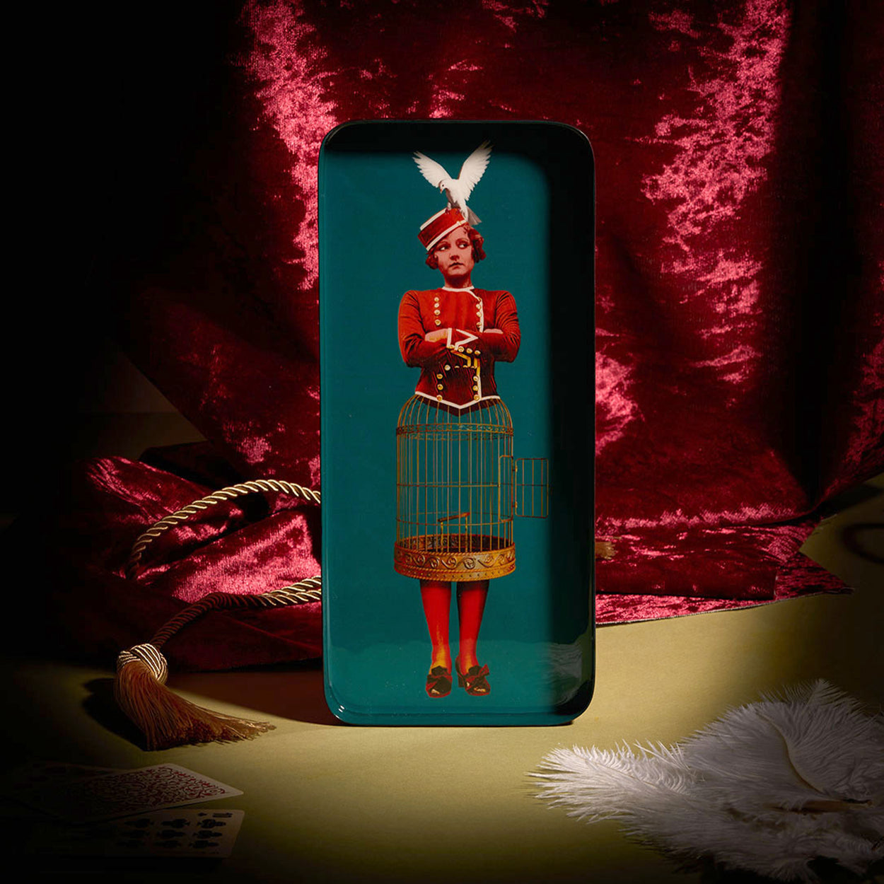 Vide poche rectangulaire Colombine