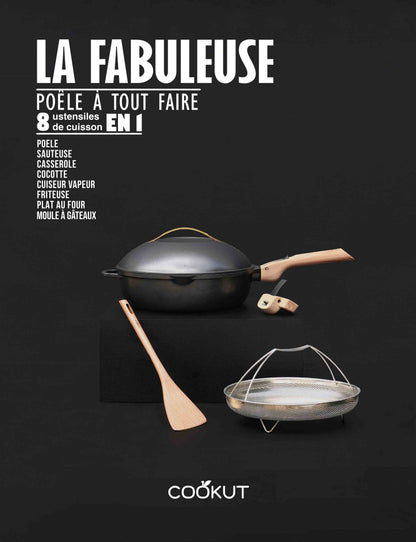 Cookut-La Fabuleuse Poêle à tout faire – 24 cm ou 28 cm