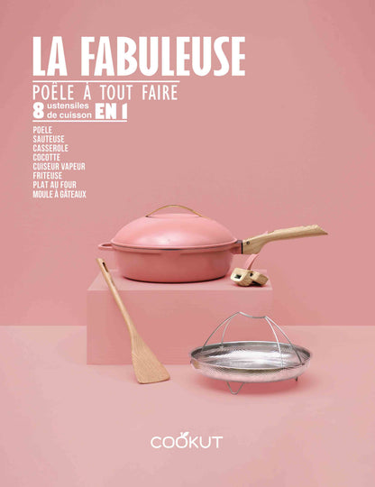 Cookut-La Fabuleuse Poêle à tout faire – 24 cm ou 28 cm