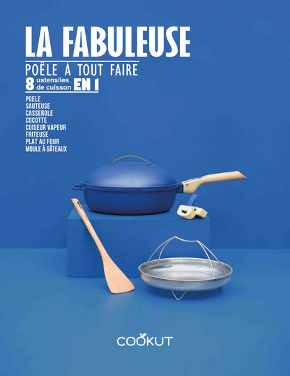 Cookut-La Fabuleuse Poêle à tout faire – 24 cm ou 28 cm