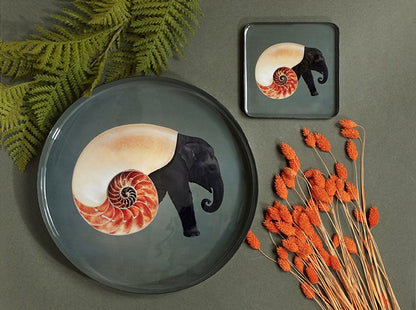 Vide de poche carré Shellelephant