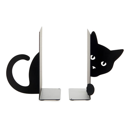 Serre-livres Double Hidden Cat