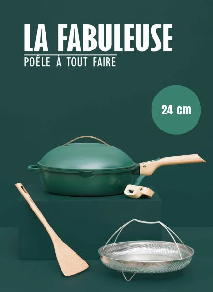 Cookut-La Fabuleuse Poêle à tout faire – 24 cm ou 28 cm