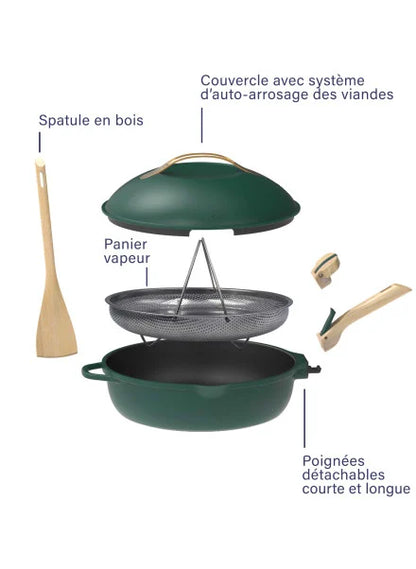 Cookut-La Fabuleuse Poêle à tout faire – 24 cm ou 28 cm