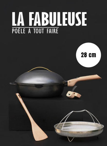 Cookut-La Fabuleuse Poêle à tout faire – 24 cm ou 28 cm