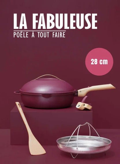 Cookut-La Fabuleuse Poêle à tout faire – 24 cm ou 28 cm