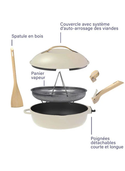 Cookut-La Fabuleuse Poêle à tout faire – 24 cm ou 28 cm