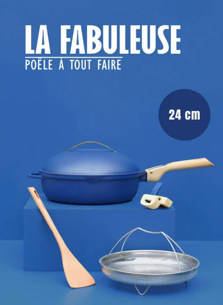 Cookut-La Fabuleuse Poêle à tout faire – 24 cm ou 28 cm