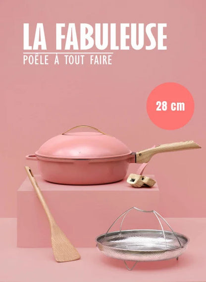 Cookut-La Fabuleuse Poêle à tout faire – 24 cm ou 28 cm