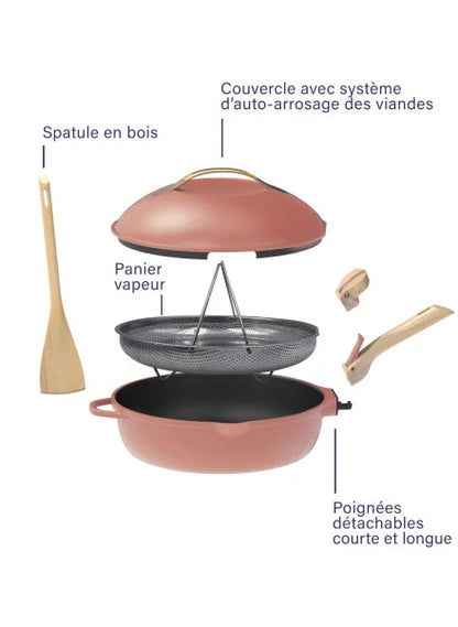 Cookut-La Fabuleuse Poêle à tout faire – 24 cm ou 28 cm